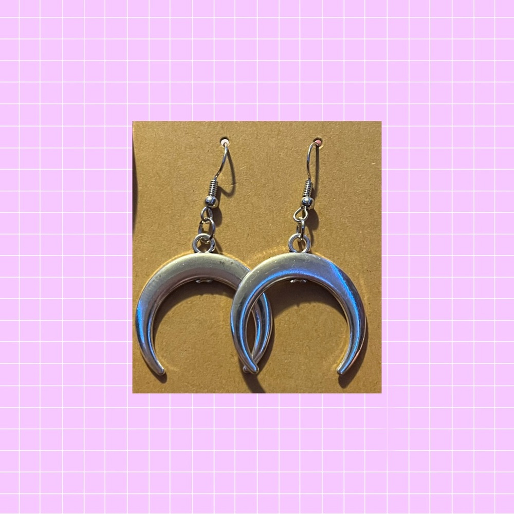 Moon earrings